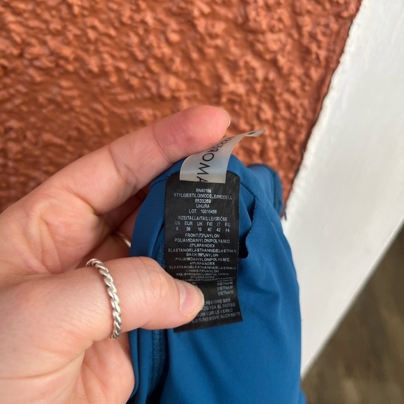 Amoressa Miraclesuit U Turn Uhura One Piece Swimsuit Blue Size 8 - Picture 11 of 13